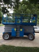 柴油驅動重載型剪刀車15米GS-4390RT,18米G