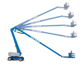 曲臂車出租有什么優勢?